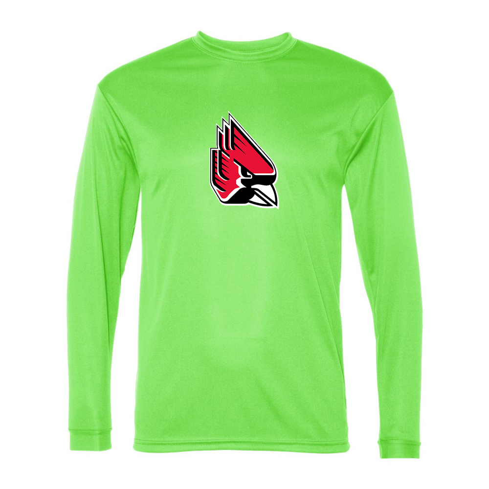 Men's Ball State Cardinals Performance Long Sleeve T-Shirt