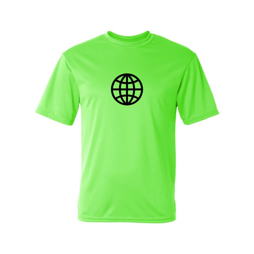 Men's  Internet Globe Performance T-Shirt