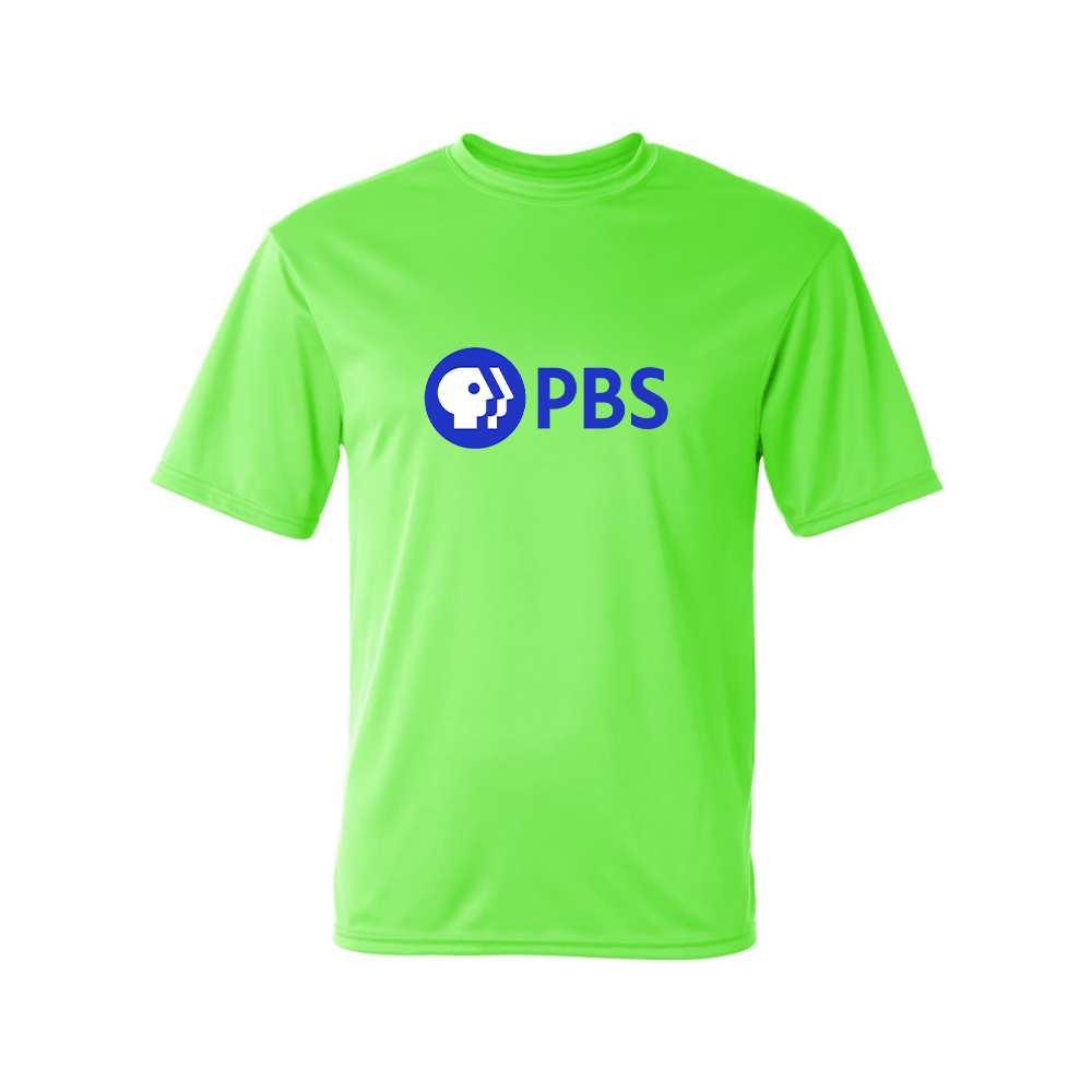 Men's  PBS Blue Performance T-Shirt