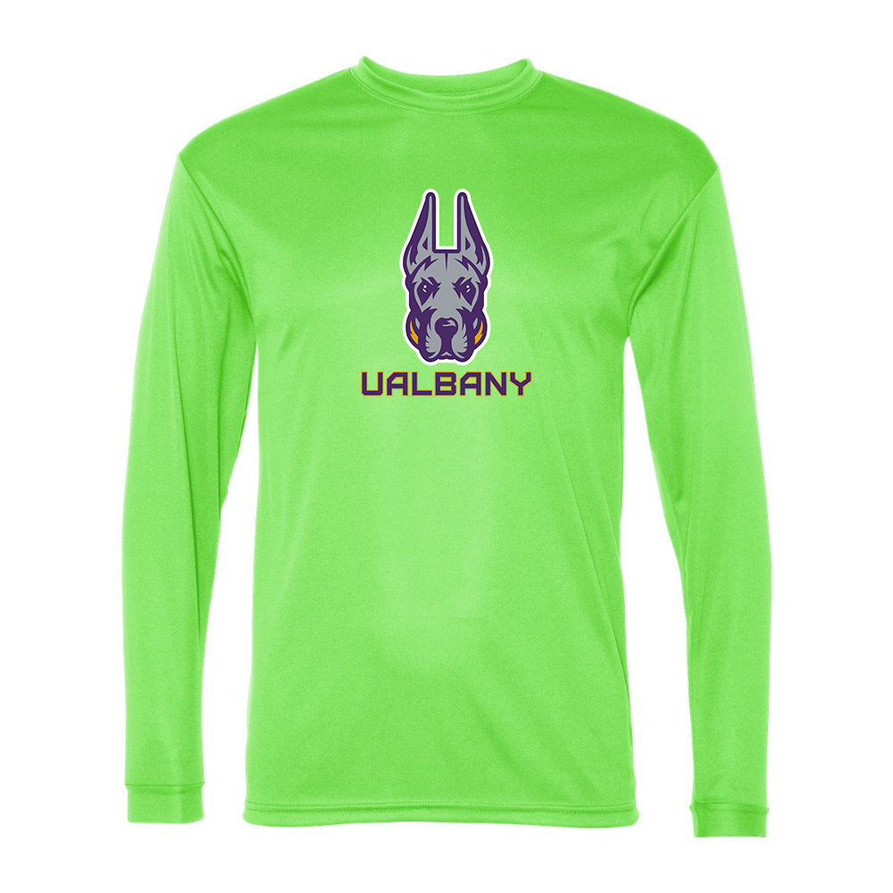 Men's Albany Great Danes  Performance Long Sleeve T-Shirt