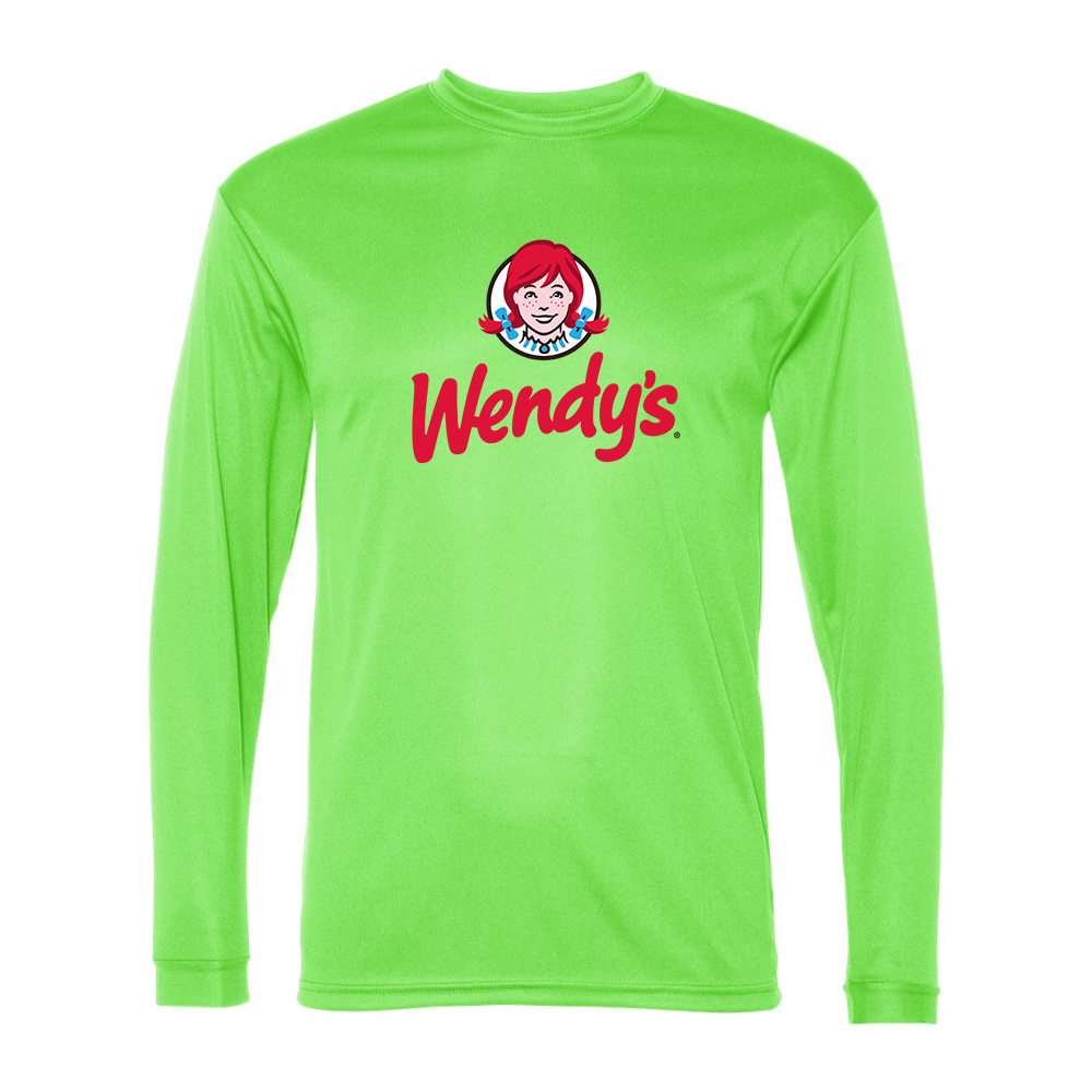 Men's  Wendy_s  Performance Long Sleeve T-Shirt