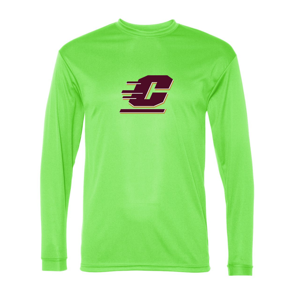 Men's Central Michigan Chippewas  Performance Long Sleeve T-Shirt