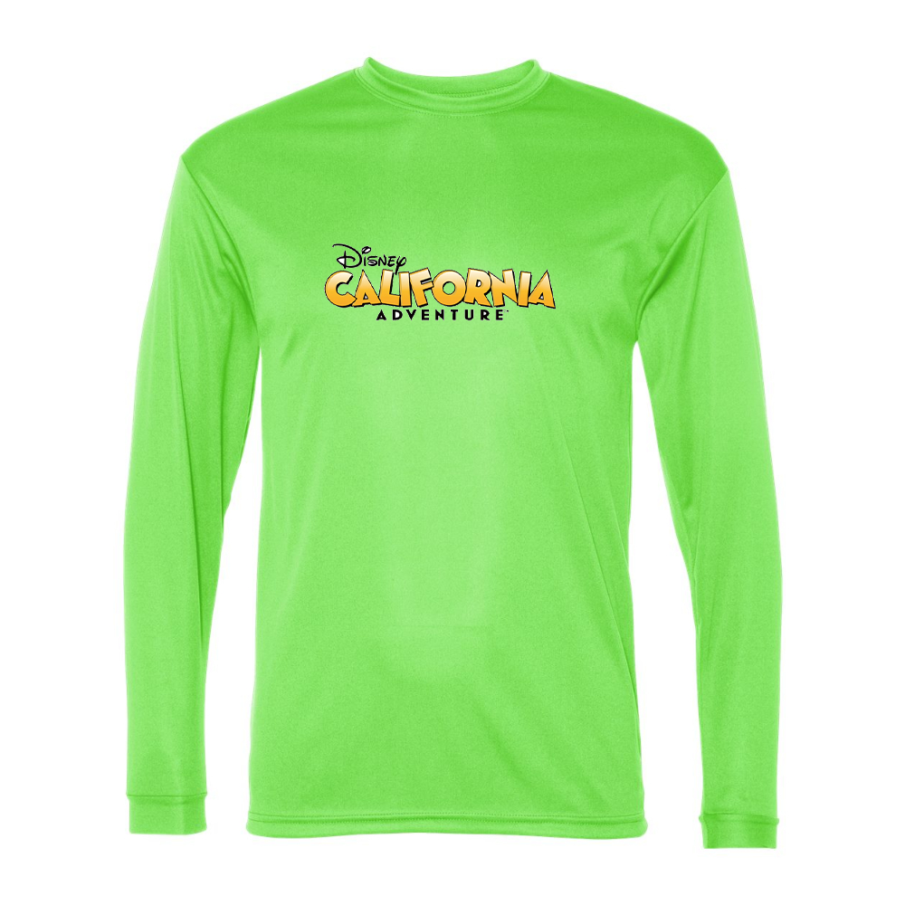 Men's  Disney California Adventurel Performance Long Sleeve T-Shirt