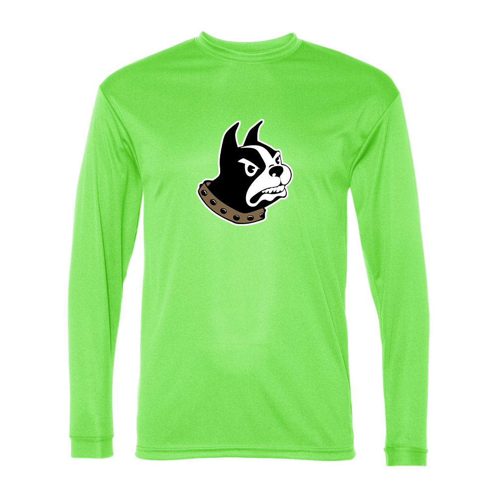 Men's Woffrd Terriers Performance Long Sleeve T-Shirt