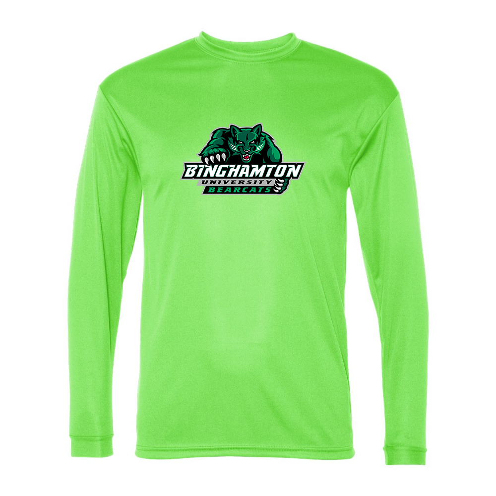 Men's Binghamton Bearcats  Performance Long Sleeve T-Shirt