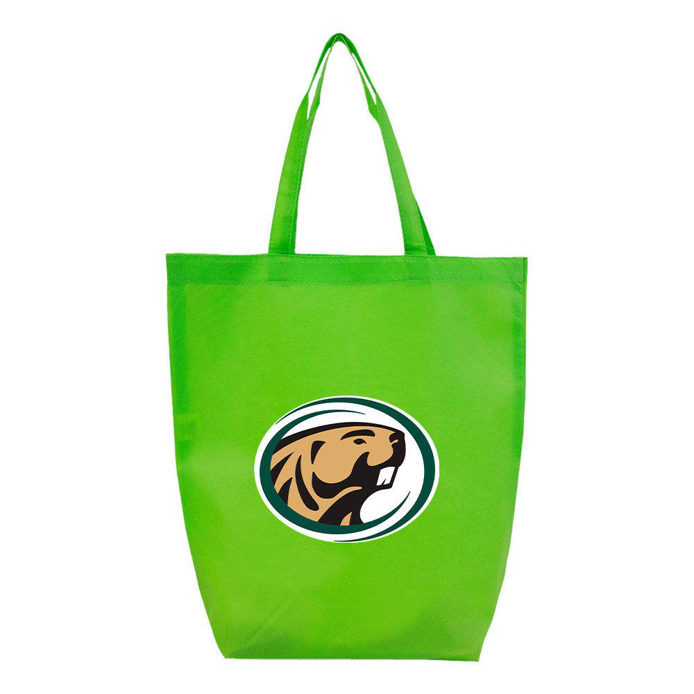 Bemidji State Beavers Q-Tees Non-Woven Gusset Bottom Tote