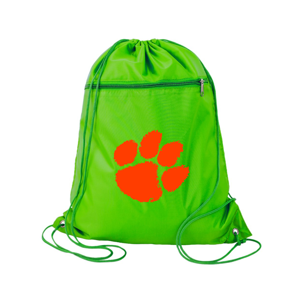 Clemson Tigers Q-Tees - Polyester Cinchpack