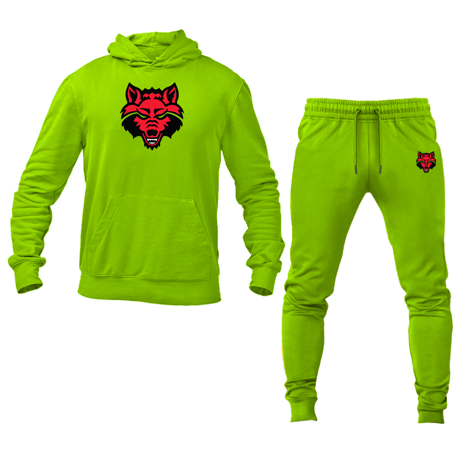 Men's  Arkansas State Red Wolves Hoodie Joggers Set