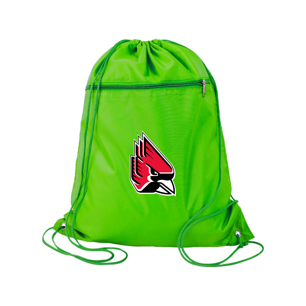 Ball State Cardinals Q-Tees - Polyester Cinchpack