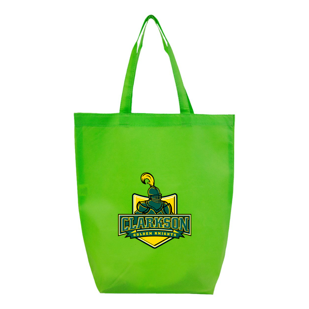 Clarkson Golden Knights Q-Tees Non-Woven Gusset Bottom Tote