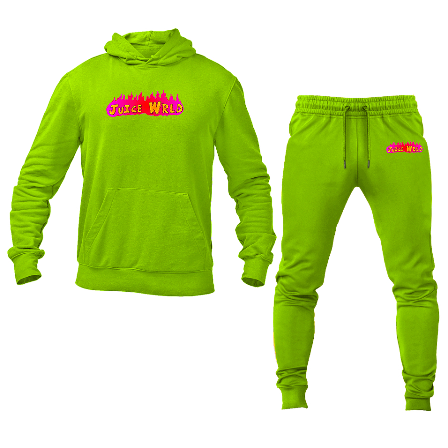 Men's Juice WRLD Logo Hoodie Joggers Set