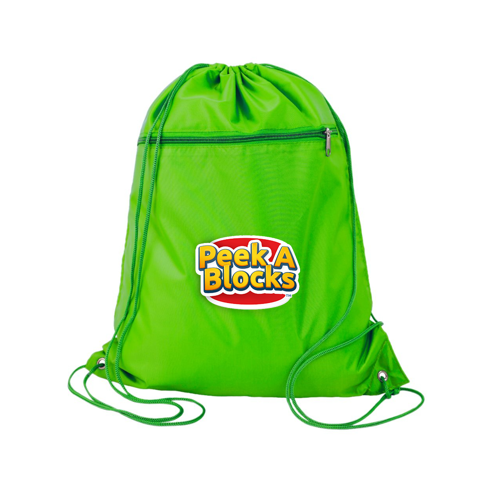 Peek A Blocks Q-Tees - Polyester Cinchpack