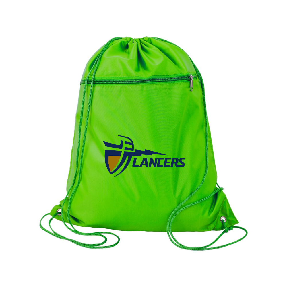 California Baptist Lancers Q-Tees - Polyester Cinchpack