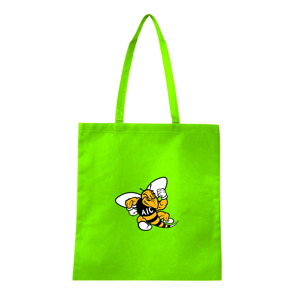AIC Yellow Jackets  Q-Tees Non-Woven  Tote