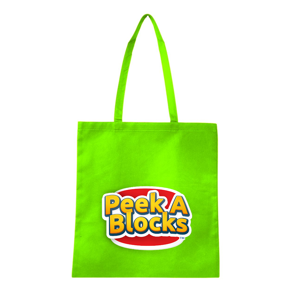 Peek A Blocks  Q-Tees Non-Woven  Tote