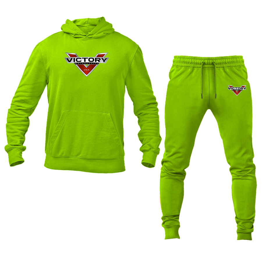 Men's Victory Logo Hoodie Joggers Set
