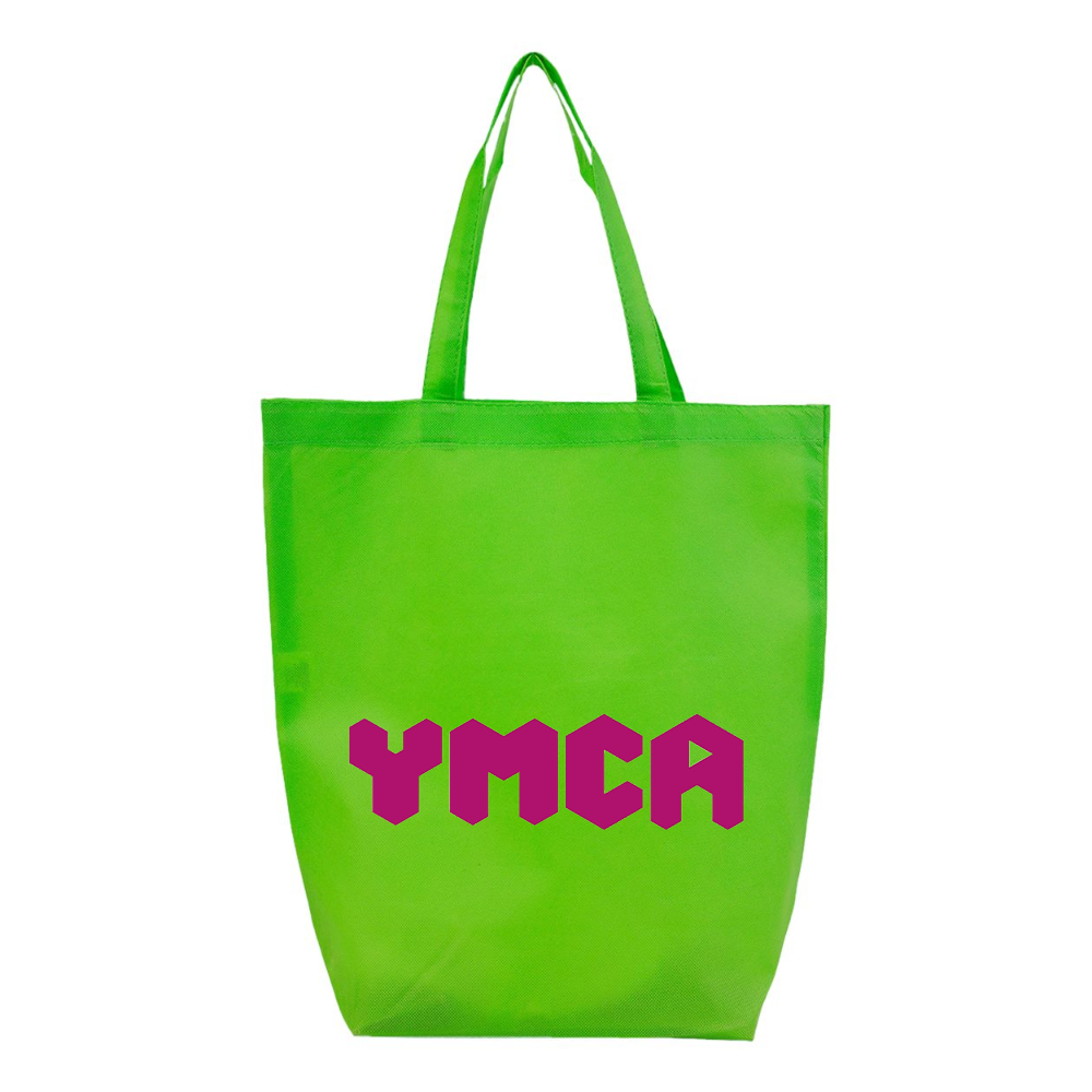 YMCA Mauve Q-Tees Non-Woven Gusset Bottom Tote