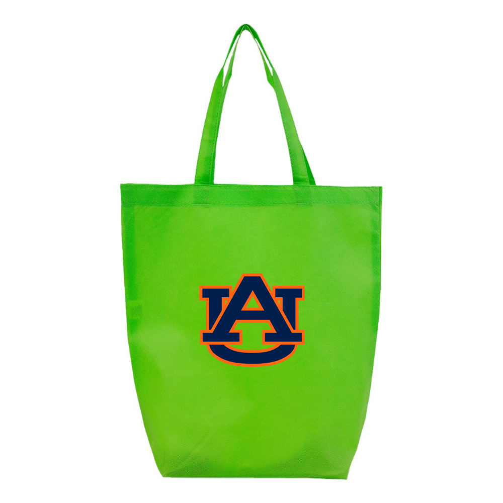 Auburn Tigers Q-Tees Non-Woven Gusset Bottom Tote