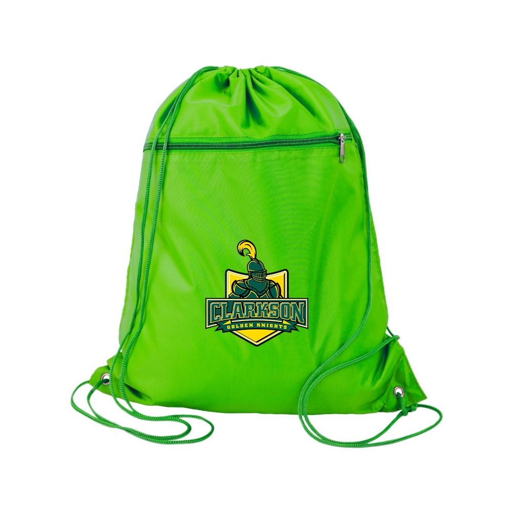 Clarkson Golden Knights Q-Tees - Polyester Cinchpack