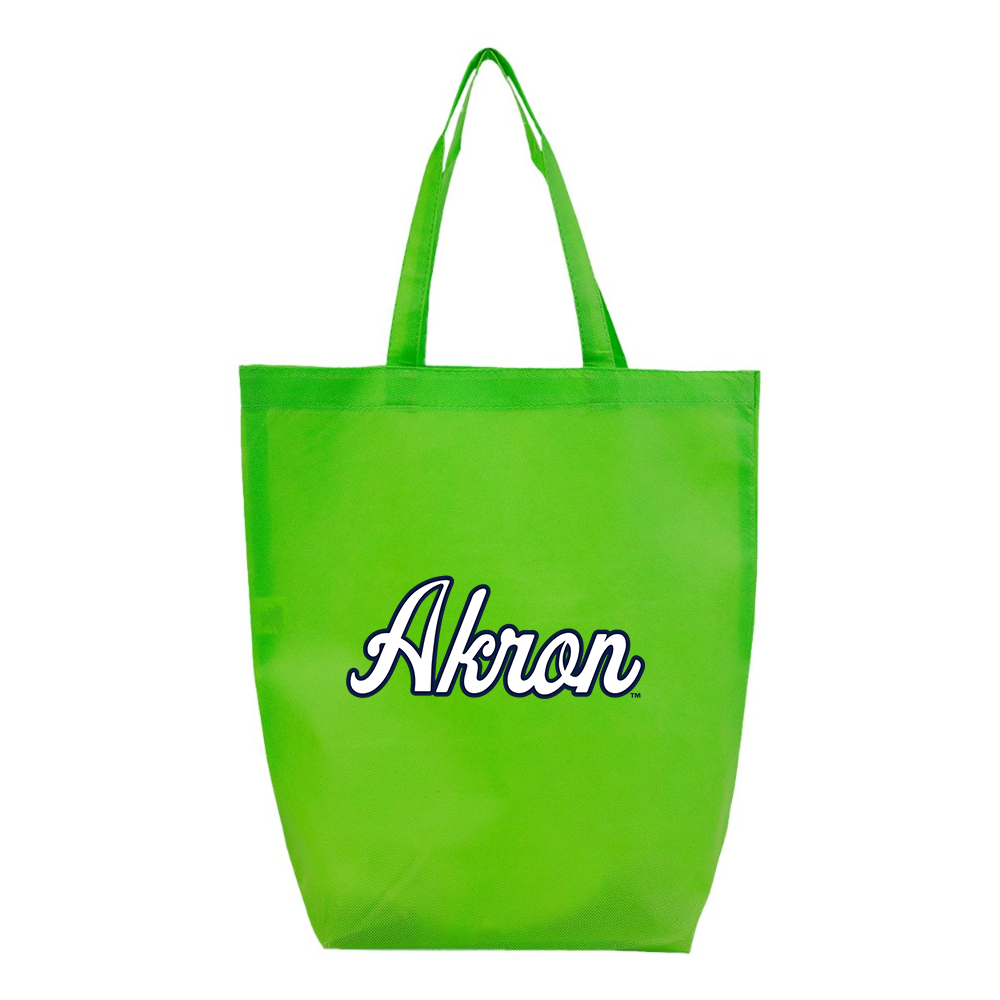 Akron Zips  Q-Tees Non-Woven Gusset Bottom Tote