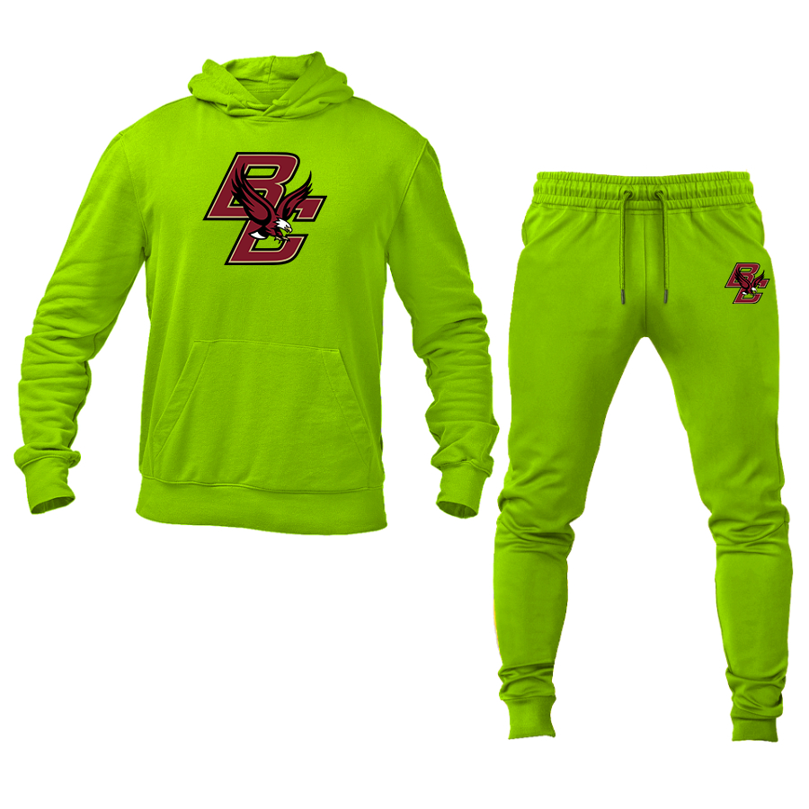 Men's Boston College Eagles  Hoodie Joggers Set