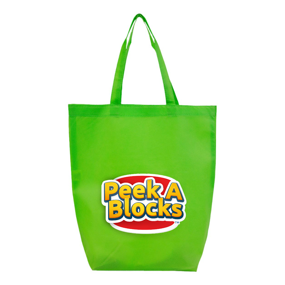 Peek A Blocks Q-Tees Non-Woven Gusset Bottom Tote