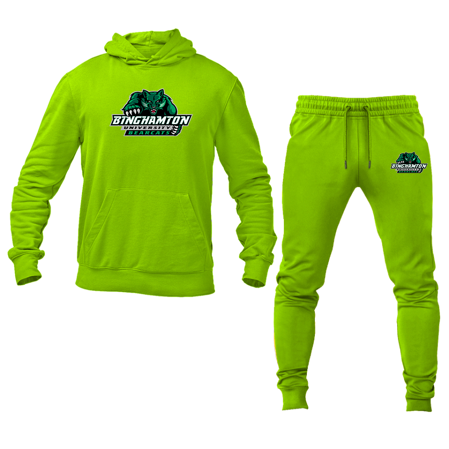 Men's  Binghamton Bearcats Hoodie Joggers Set