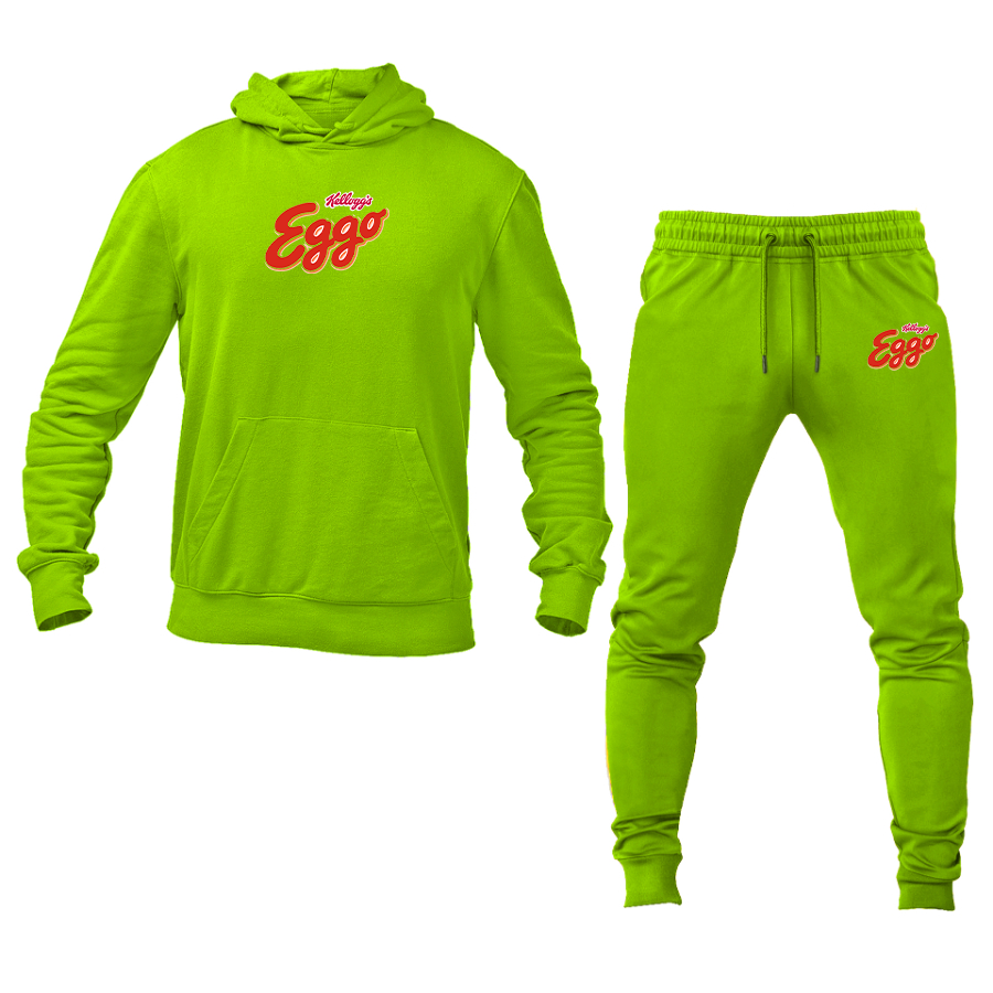 Men's Eggo Logo Hoodie Joggers Set