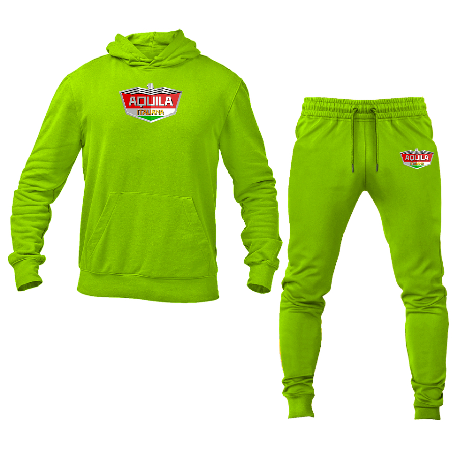 Men's Aquila Italiana  Logo Hoodie Joggers Set