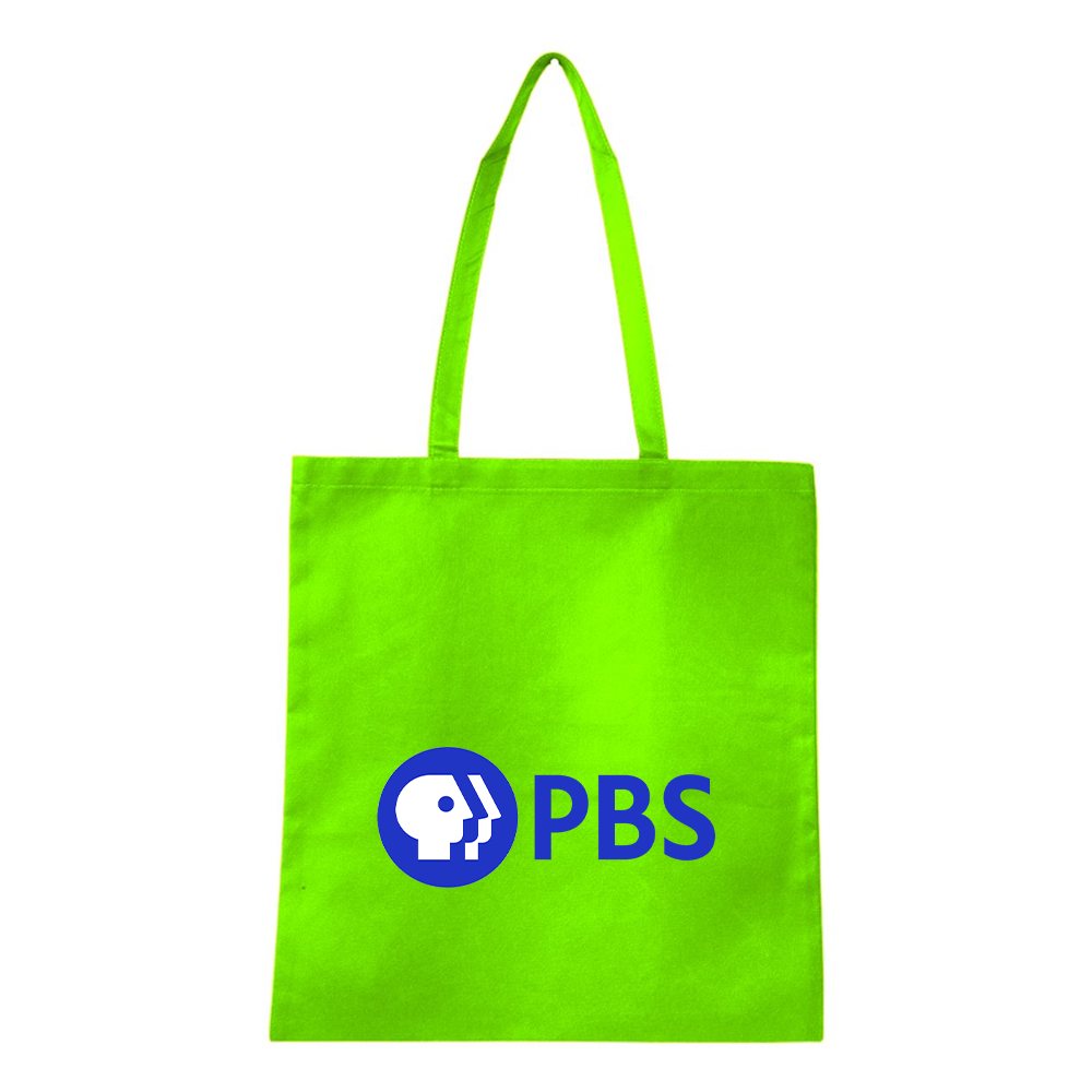 PBS Blue  Q-Tees Non-Woven  Tote