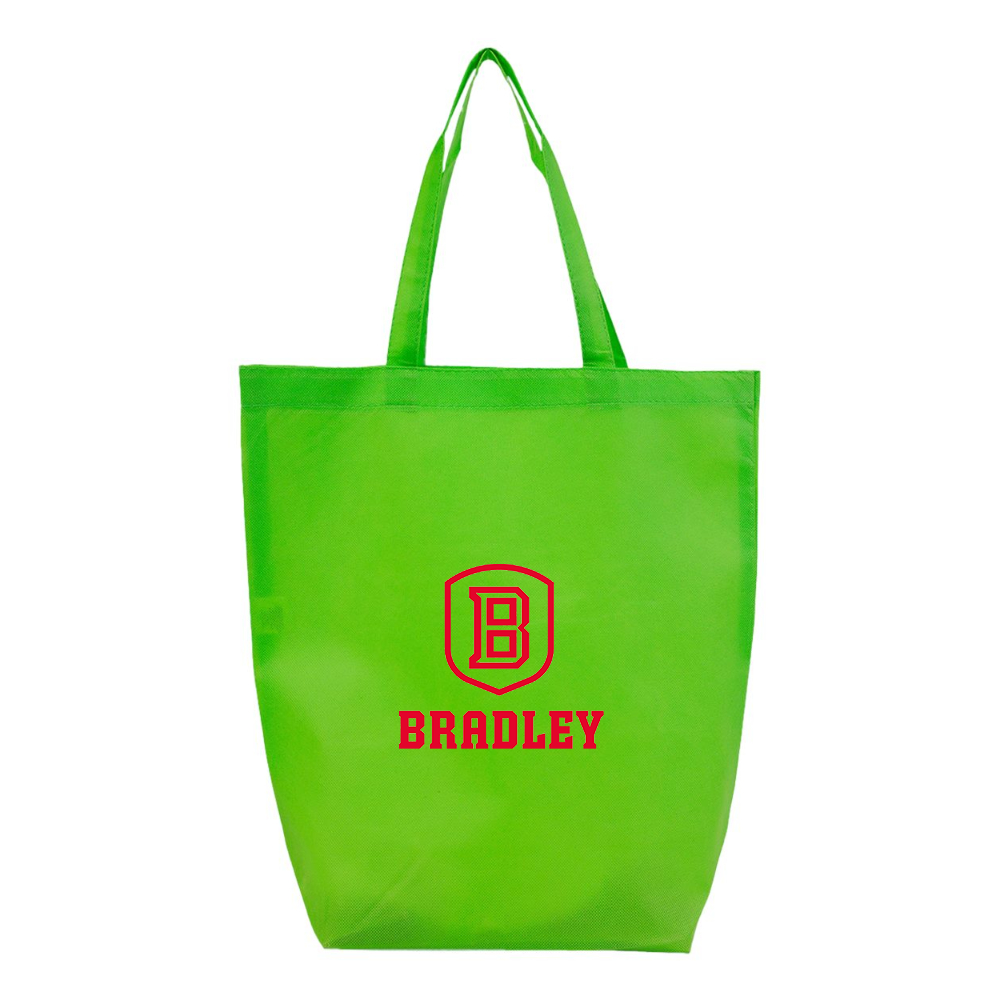 Bradley Braves Q-Tees Non-Woven Gusset Bottom Tote