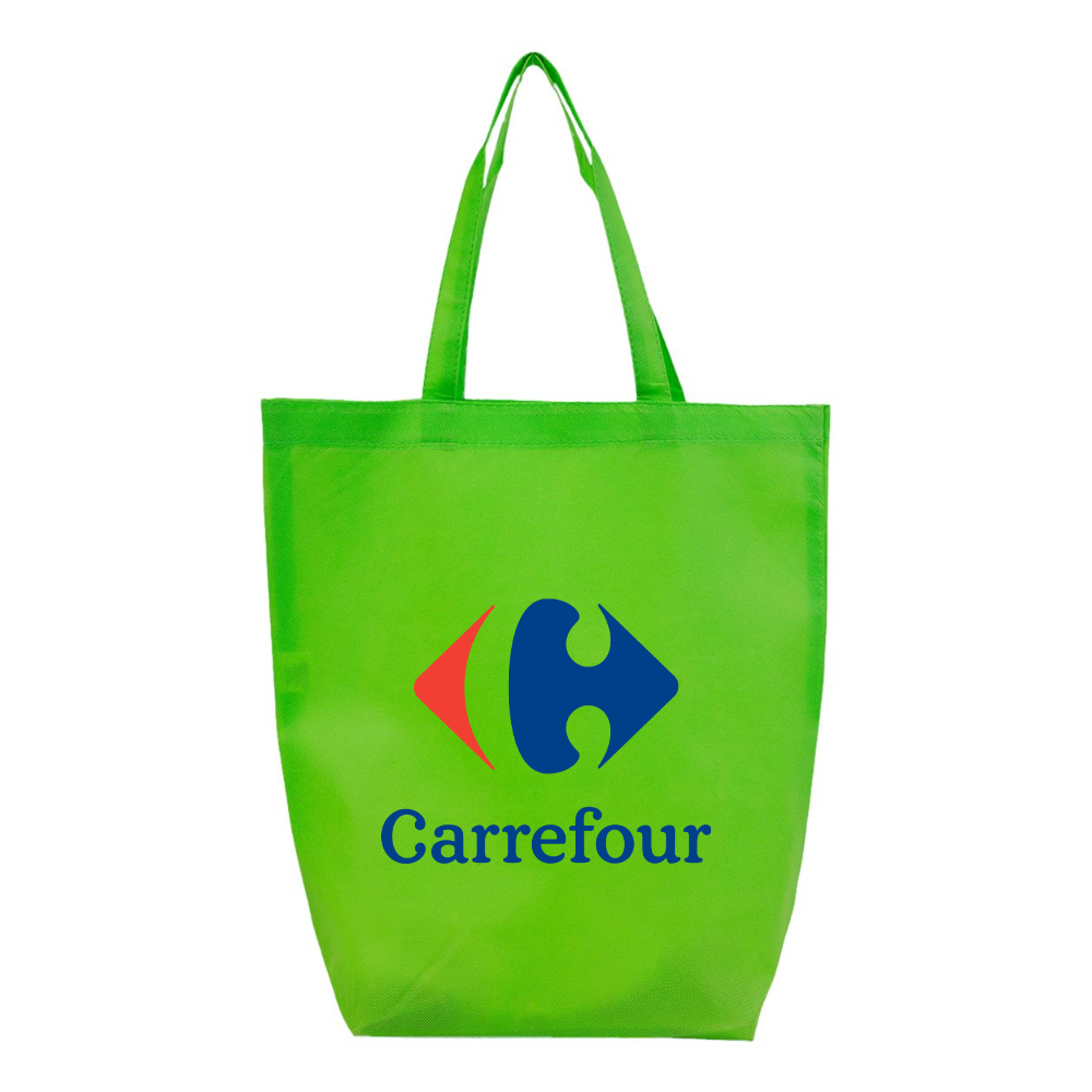 Carrefour Q-Tees Non-Woven Gusset Bottom Tote
