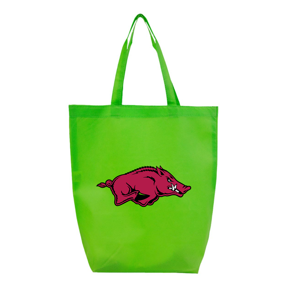 Arkansas Razorbacks Q-Tees Non-Woven Gusset Bottom Tote