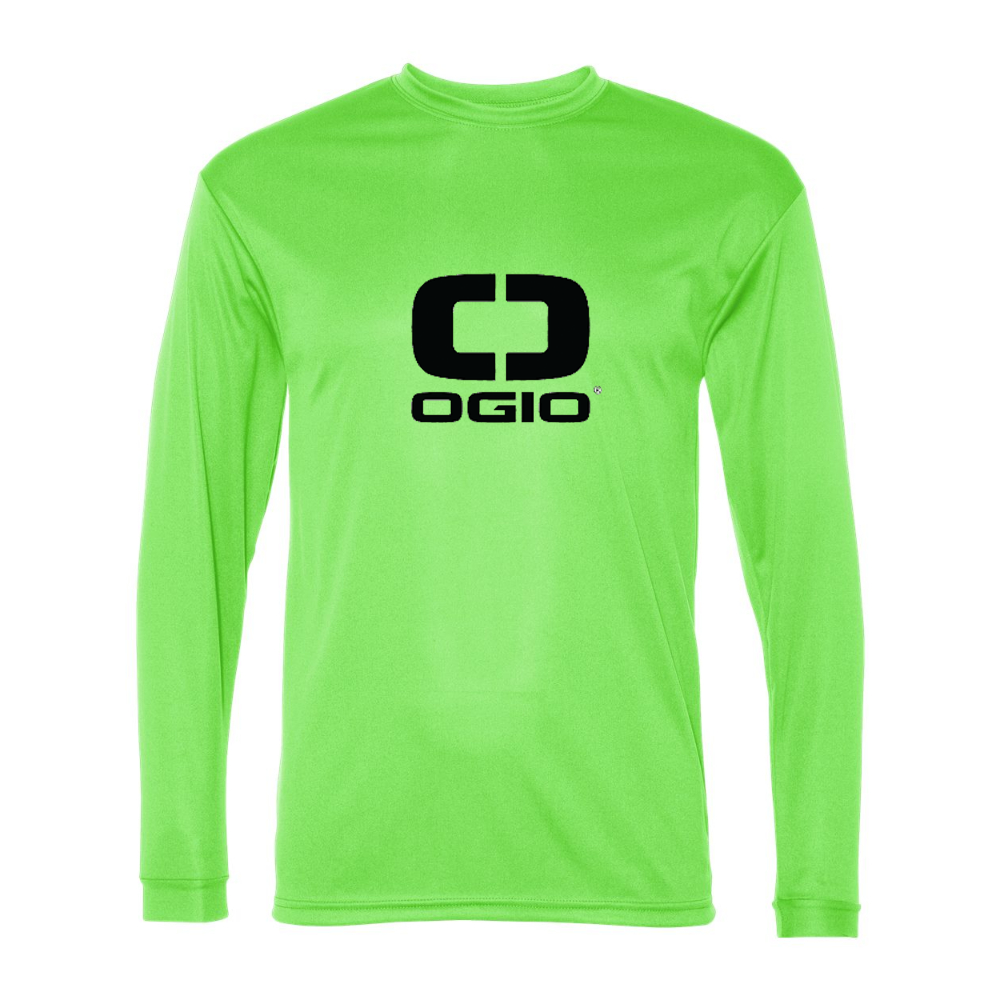 Men's Ogio Vertical  Performance Long Sleeve T-Shirt