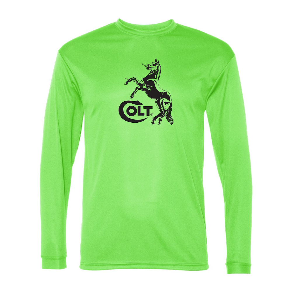 Men's  Colt Horse  Performance Long Sleeve T-Shirt