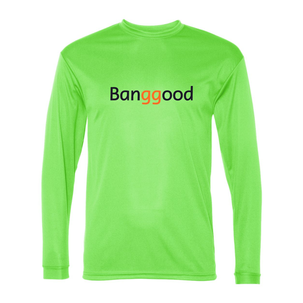 Men's Banggood  Performance Long Sleeve T-Shirt
