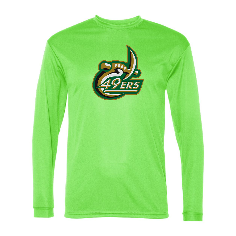 Men's Charlotte 49ers Performance Long Sleeve T-Shirt