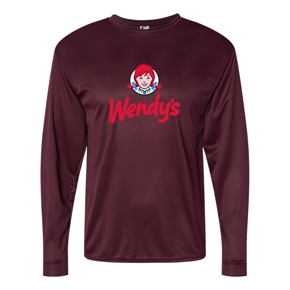 Men's  Wendy_s  Performance Long Sleeve T-Shirt