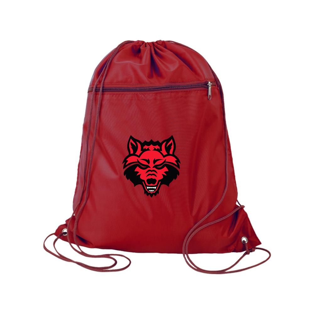 Arkansas State Red Wolves Q-Tees - Polyester Cinchpack