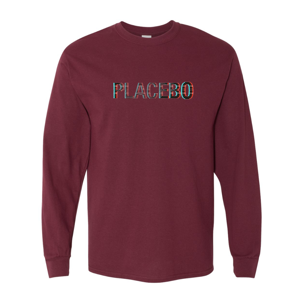 Men's Placebo Gildan Heavy Cotton Long Sleeve T-Shirt