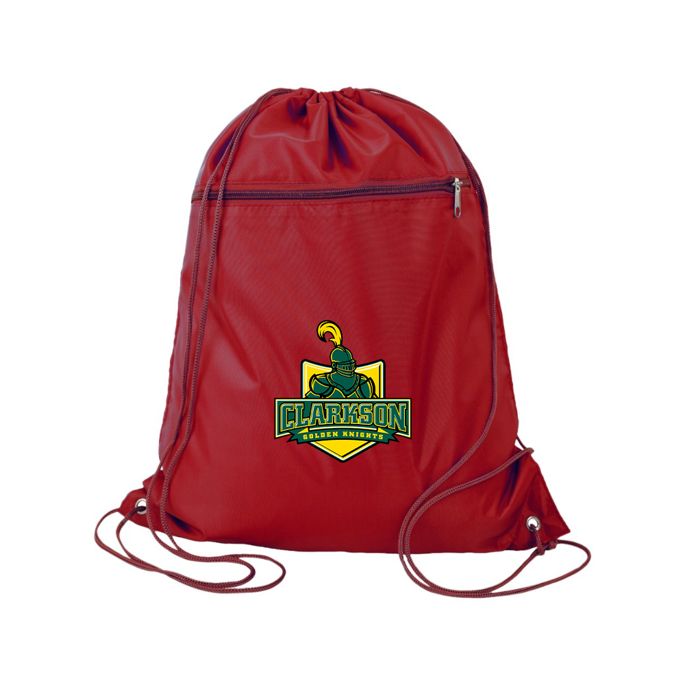 Clarkson Golden Knights Q-Tees - Polyester Cinchpack