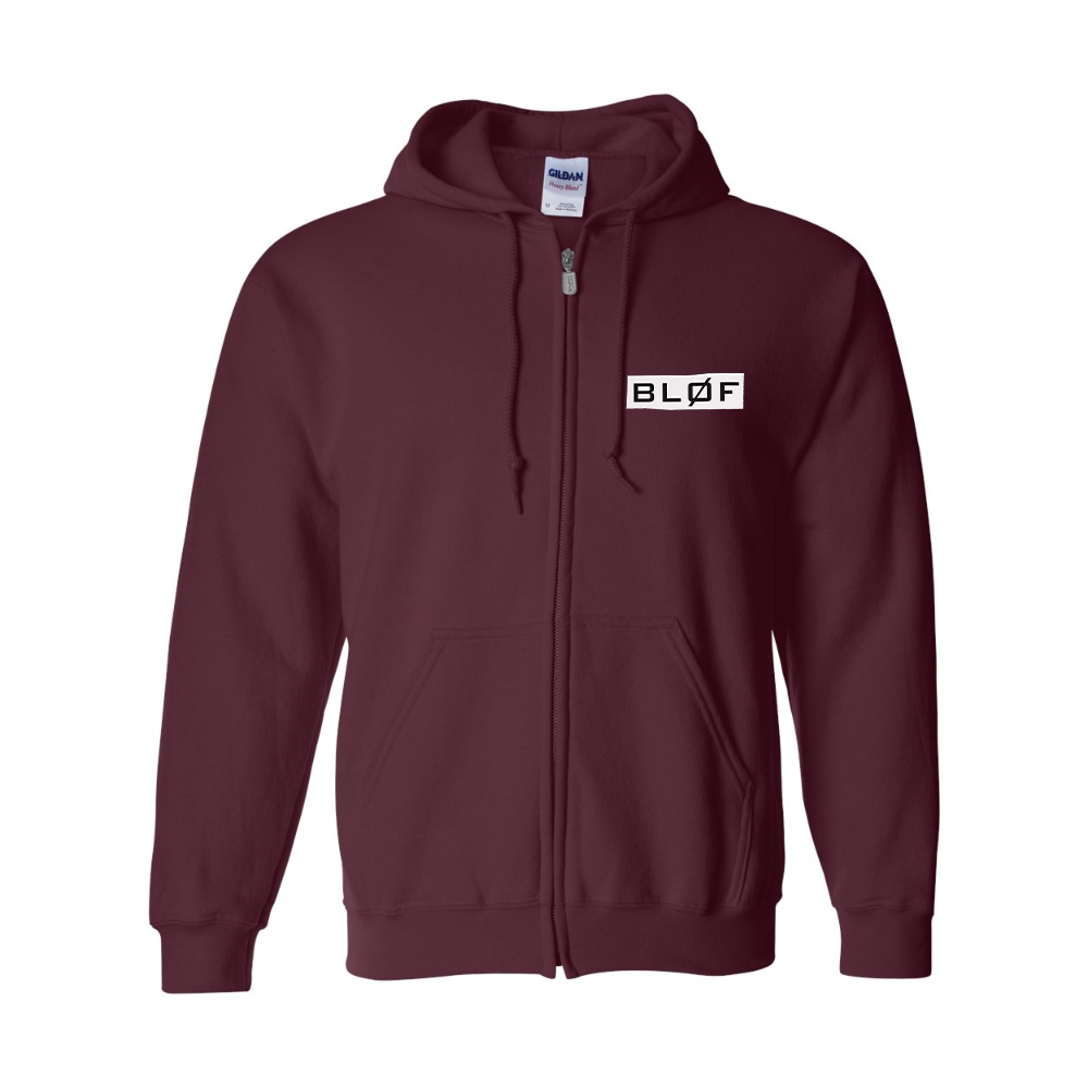 Men's   BLØF   Gildan  Heavy Blend Full Zip Hooded Sweatshirt