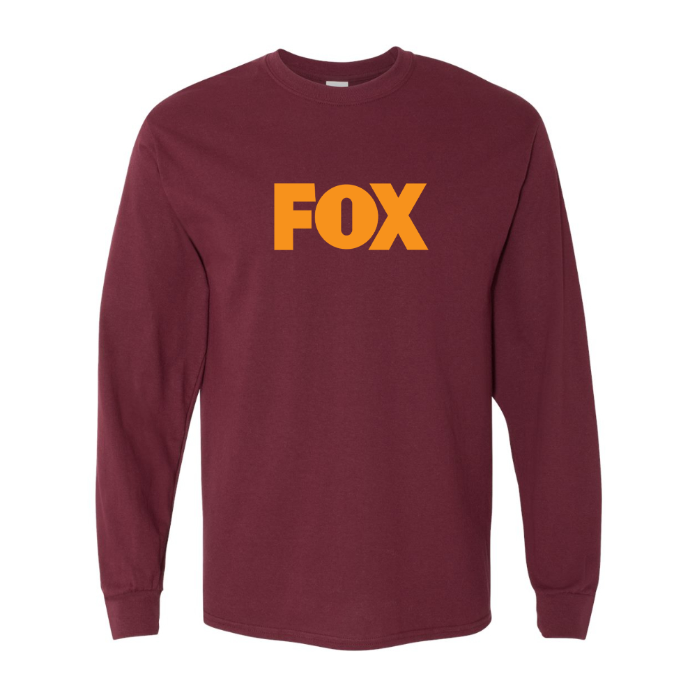 Men's  Fox  Gildan Heavy Cotton Long Sleeve T-Shirt