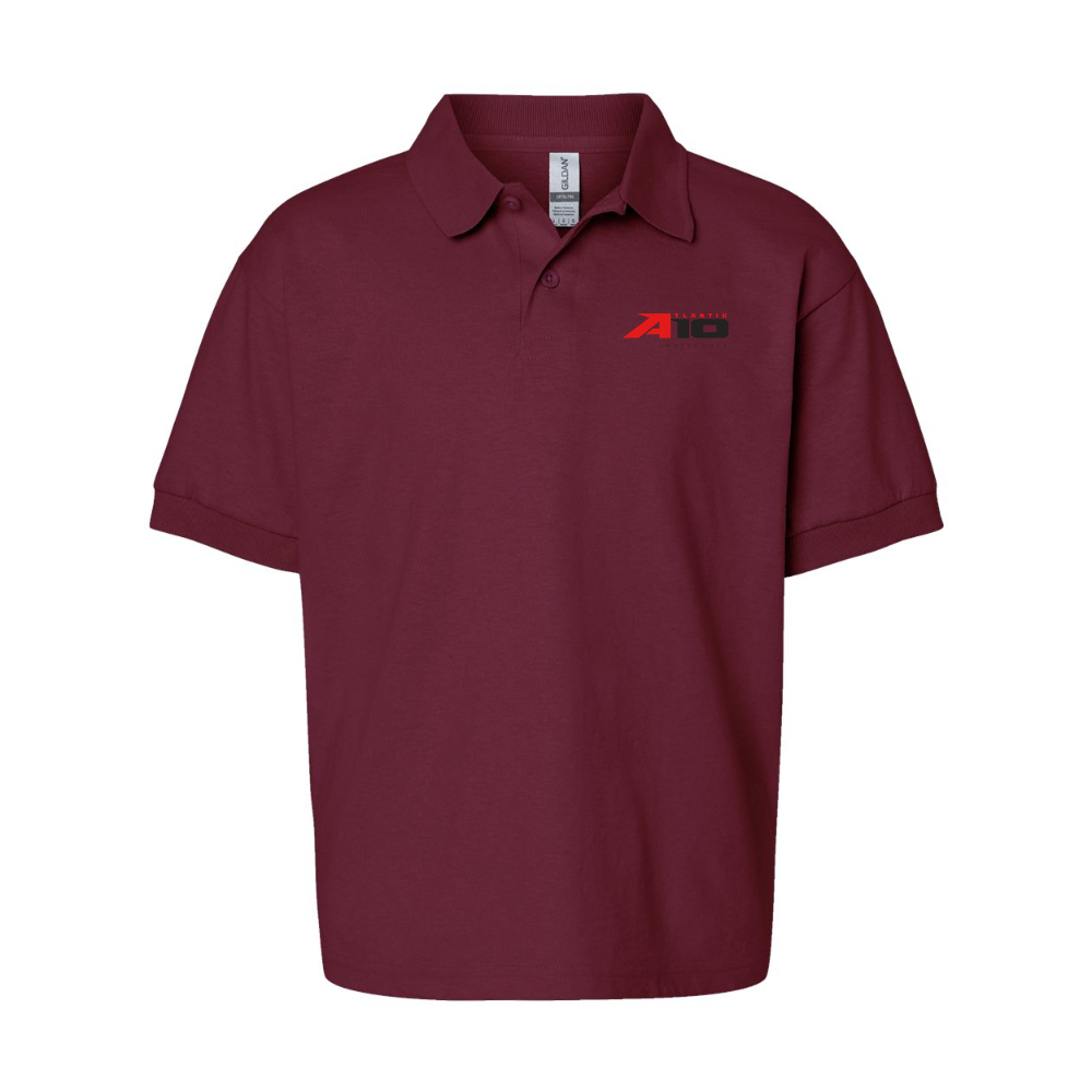 Youth  Atlantic 10 Conference  Gildan Dry Blend Jersey Polo