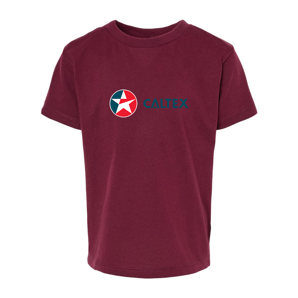 Caltex Gas Station BELLA  CANVAS Toddler Jersey Tee