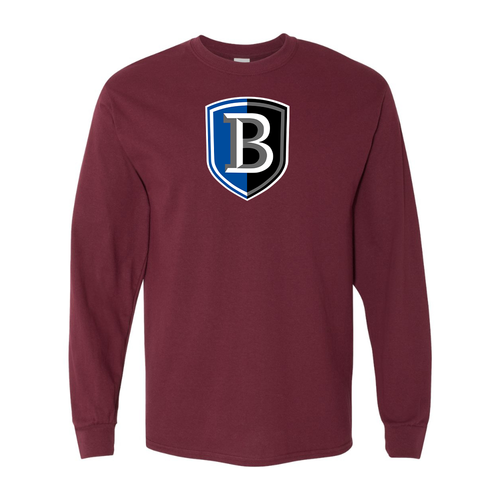 Men's   Bentley Falcons  Gildan Heavy Cotton Long Sleeve T-Shirt
