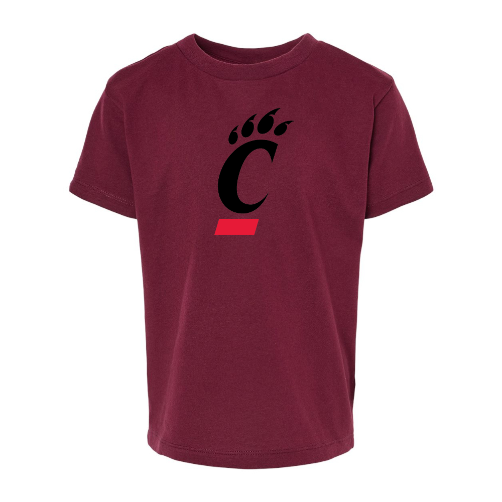Cincinnati Bearcats BELLA  CANVAS Toddler Jersey Tee