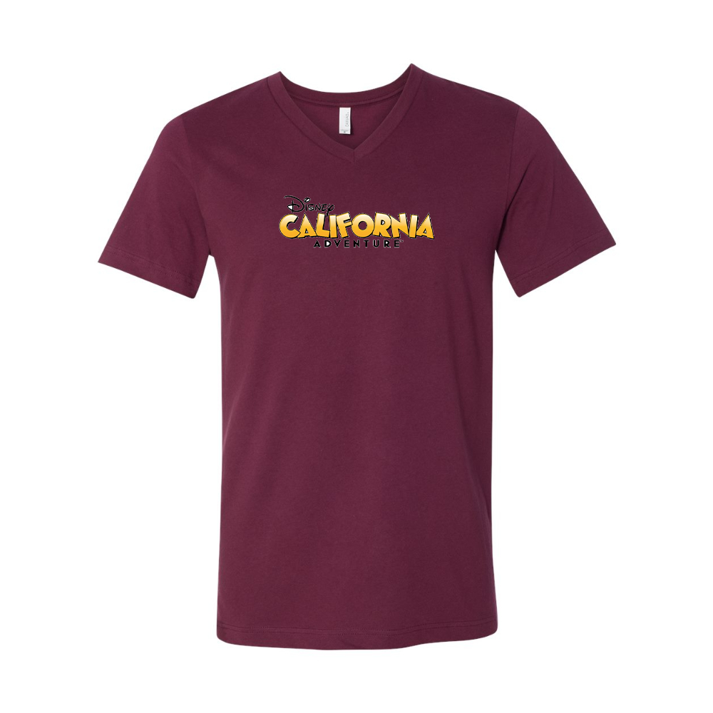 Disney California Adventure  BELLA  CANVAS - Jersey V-Neck T-Shirt
