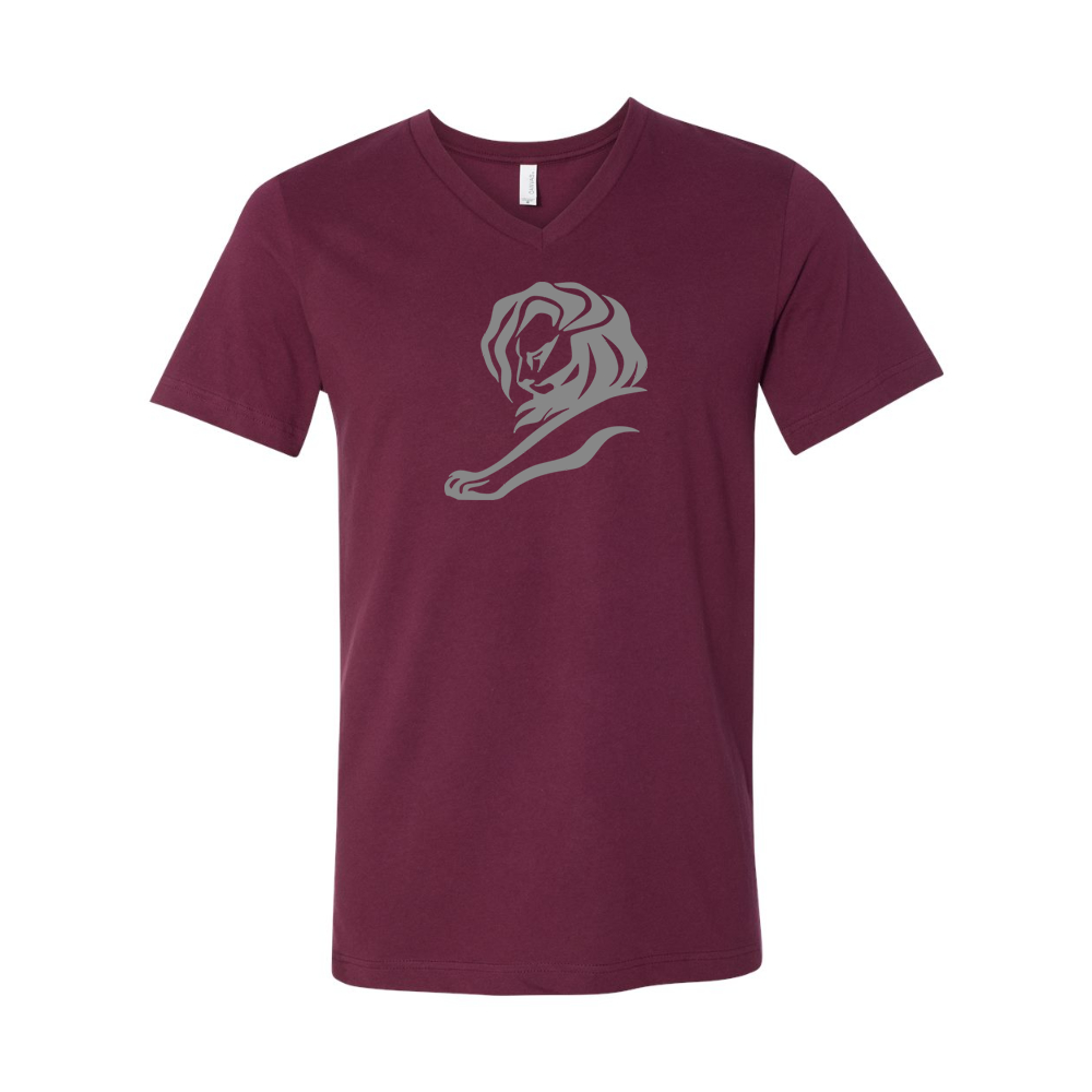 Cannes Lions  BELLA  CANVAS - Jersey V-Neck T-Shirt