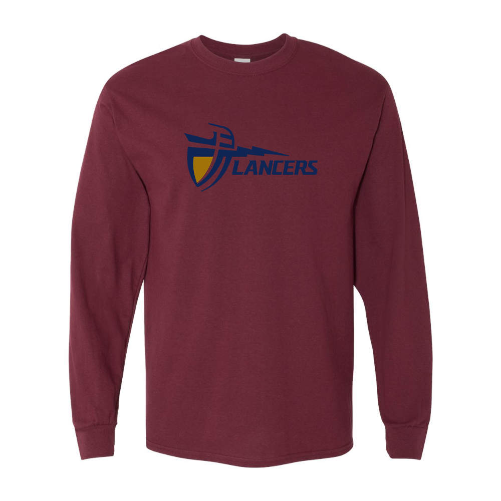 Men's Bucknell Bison Gildan Heavy Cotton Long Sleeve T-Shirt